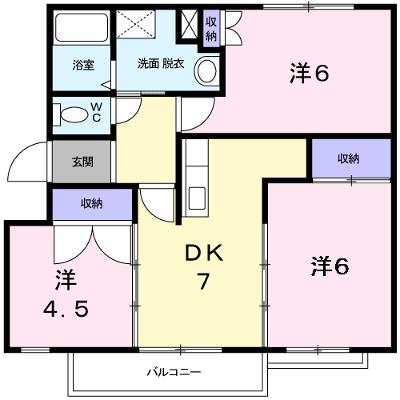ベルコリーナケイ 201【管理NO：1-004618401-02010】 ★家具家電は申し込み後に搬入します 2026年07月下旬入居可能の外観画像