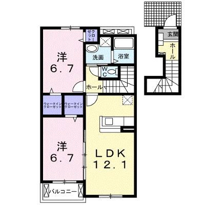 ジュピター 203【管理NO：1-014399001-02030】 ★家具家電は申し込み後に搬入します★の外観画像