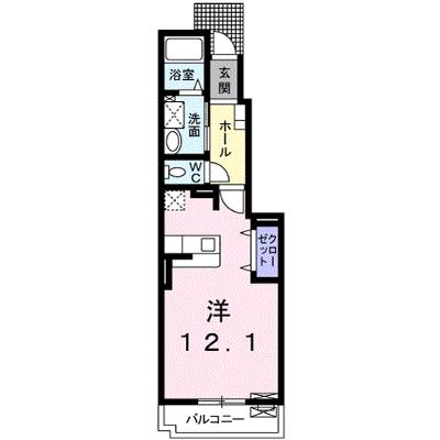 アルエットⅡ－Ｂ 103【管理NO：1-014132802-01030】 ★家具家電は申し込み後に搬入しますの外観画像