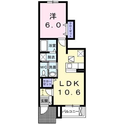 ア・ピアチェーレⅡ 102【管理NO：1-013492402-01020】 ★家具家電は申し込み後に搬入します 2026年08月中旬入居可能の外観画像