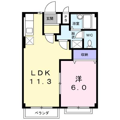 エリール小倉 105【管理NO：1-004405101-01040】 ★家具家電は申し込み後に搬入しますの外観画像
