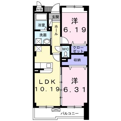 フィオーレ 201【管理NO：1-017206101-02010】 ★家具家電は申し込み後に搬入します 2026年07月下旬入居可能の外観画像