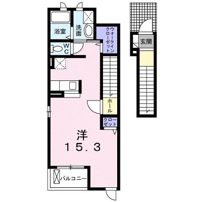 アクティブ．Ｇ 201【管理NO：1-013602901-02010】 ★家具家電は申し込み後に搬入しますの外観画像