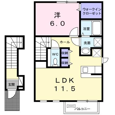 エスタシオン 205【管理NO：1-012638201-02040】 ★家具家電は申し込み後に搬入します★の外観画像