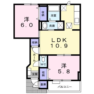 プリムヴェール　Ａ 102【管理NO：1-011866401-01020】 ★家具家電は申し込み後に搬入します 2026年07月上旬入居可能の外観画像