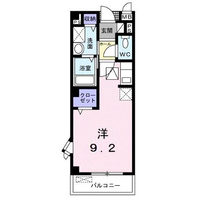 ルミエールⅤ 106【管理NO：1-010818301-01050】 ★家具家電は申し込み後に搬入します★の外観画像