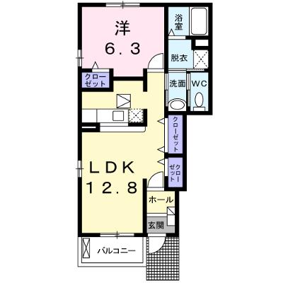 グラン・ポワールＡ 101【管理NO：1-012660401-01010】 ★家具家電は申し込み後に搬入します 2026年07月下旬入居可能の外観画像
