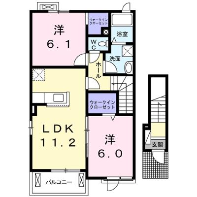 菊水Ⅱ 201【管理NO：1-018852001-02010】 ★家具家電は申し込み後に搬入しますの外観画像