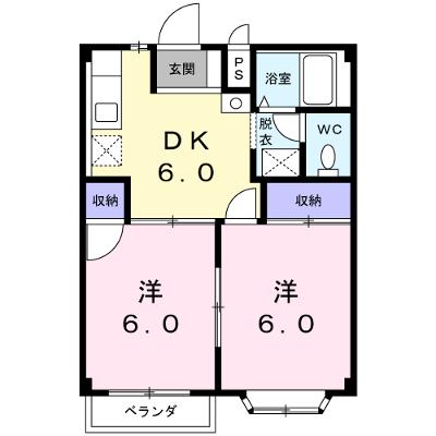 コーポ梨花 205【管理NO：1-005134801-02050】 ★家具家電は申し込み後に搬入します★ ★2026年08月下旬入居可能★の外観画像