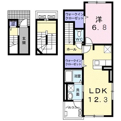 クラール　大島　Ｂ 301【管理NO：1-027458002-03010】 ★家具家電は申し込み後に搬入します★の外観画像