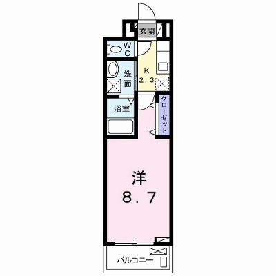 Ｙ’ｓアビタシオン青柳 305【管理NO：1-027383301-03050】 ★家具家電は申し込み後に搬入しますの外観画像