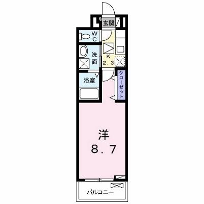 Ｙ’ｓアビタシオン青柳 102【管理NO：1-027383301-01020】 ★家具家電は申し込み後に搬入しますの外観画像