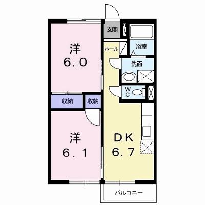 プチメゾン 102【管理NO：1-005201601-01020】 ★家具家電は申し込み後に搬入します★の外観画像