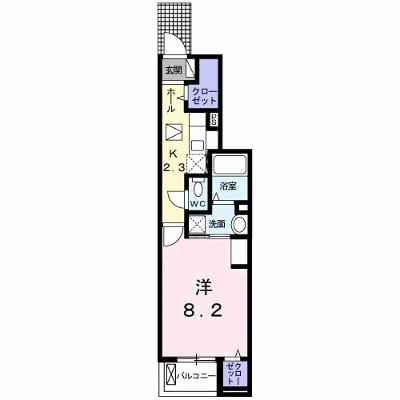 アベリア 102【管理NO：1-026728701-01020】 ★家具家電は申し込み後に搬入します★の外観画像