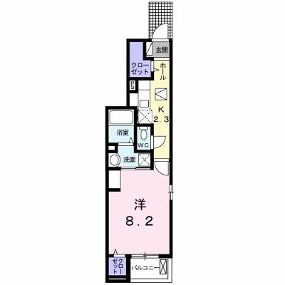 アベリア 101【管理NO：1-026728701-01010】 ★家具家電は申し込み後に搬入しますの外観画像