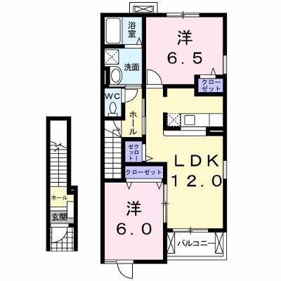 ヘブンリーブルー 204【管理NO：1-013709601-02040】 ★家具家電は申し込み後に搬入します★の外観画像