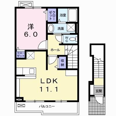 Ｍ．Ｙ　ＳＴＯＲＹ 202【管理NO：1-015629001-02020】 ★家具家電は申し込み後に搬入します 2026年07月中旬入居可能の外観画像
