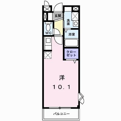エクセレント 101【管理NO：1-013587701-01010】 ★家具家電は申し込み後に搬入しますの外観画像