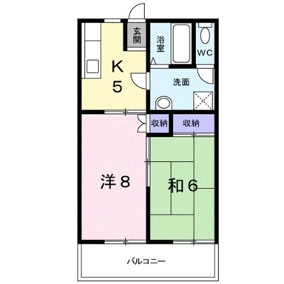 コンフレール　サンパティ 203【管理NO：1-099072001-02030】 ★家具家電は申し込み後に搬入します★の外観画像