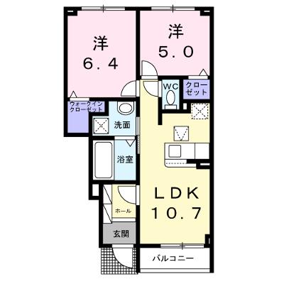 プレッソ高崎Ｆ 103【管理NO：1-027964706-01030】 ★家具家電は申し込み後に搬入しますの外観画像