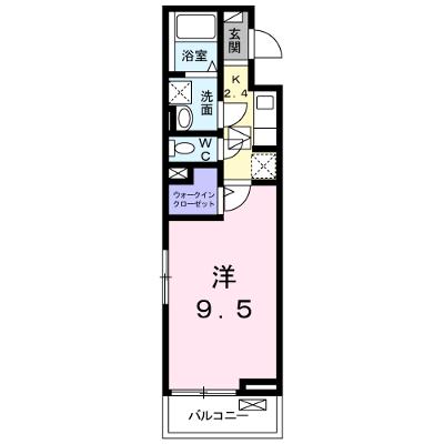 ビビエンダ　モデルノ 105【管理NO：1-023491701-01050】 ★家具家電は申し込み後に搬入しますの外観画像