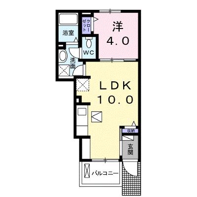プロスペラール 102【管理NO：1-020181601-01020】 ★家具家電は申し込み後に搬入します 2026年07月中旬入居可能の外観画像