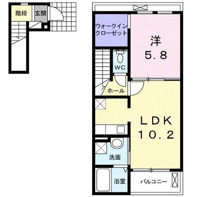 グランドＦ・Ｌｏｇｉｅ 204【管理NO：1-017068101-02040】 ★家具家電は申し込み後に搬入します 2026年07月中旬入居可能の外観画像