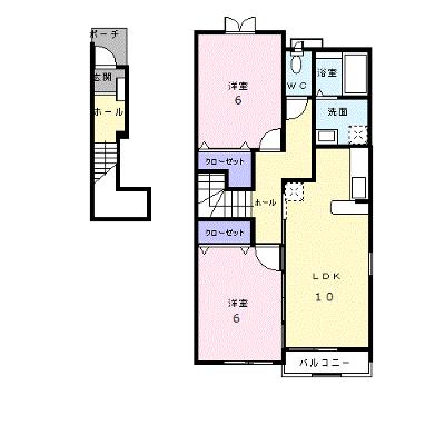 ハッピーワンＡ 201【管理NO：1-013116101-02010】 ★家具家電は申し込み後に搬入しますの外観画像