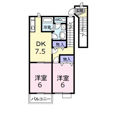 リヴィエールＡ 202【管理NO：1-011309501-02020】 ★家具家電は申し込み後に搬入しますの外観画像