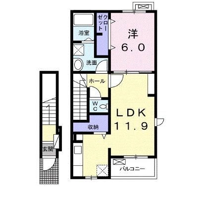 プランドール 204【管理NO：1-024406901-02040】 2026年07月中旬入居可能の外観画像