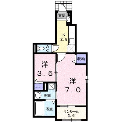 コンフォリアⅡ 101【管理NO：1-022898302-01010】 2026年07月中旬入居可能の外観画像