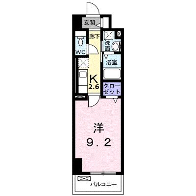 シティコア高崎 306【管理NO：1-022691501-03060】 ★家具家電は申し込み後に搬入します 2026年08月上旬入居可能の外観画像