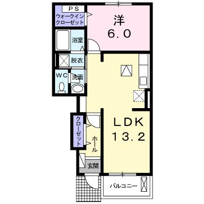 メゾン　ド　ルミエール　Ⅱ 102【管理NO：1-021055002-01020】 ★家具家電は申し込み後に搬入します★の外観画像