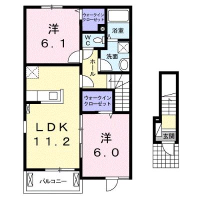 ウインズ　ガーデン 201【管理NO：1-019420701-02010】 ★家具家電は申し込み後に搬入します 2026年07月下旬入居可能の外観画像