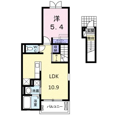 モデッサ 201【管理NO：1-018482201-02010】 ★家具家電は申し込み後に搬入します★の外観画像