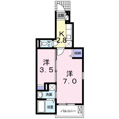 プリマ・クラッセ 101【管理NO：1-018392401-01010】 ★家具家電は申し込み後に搬入しますの外観画像