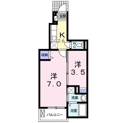 メゾン柊 102【管理NO：1-016808601-01020】 ★家具家電は申し込み後に搬入します 2026年08月中旬入居可能の外観画像
