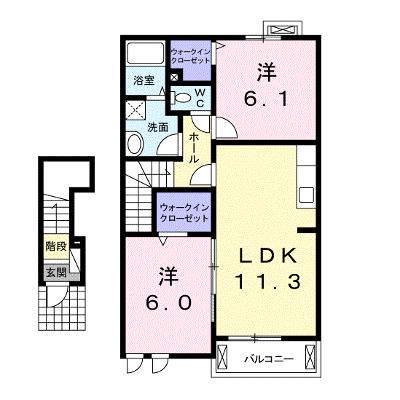 プラシード 202【管理NO：1-016702401-02020】 ★家具家電は申し込み後に搬入します★の外観画像