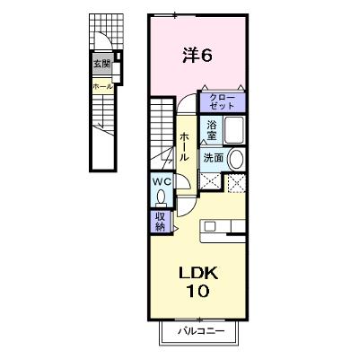 ロックビル　ハイツ 202【管理NO：1-015753101-02020】 ★家具家電は申し込み後に搬入しますの外観画像