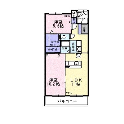 グランドヒルズヴィラ 206【管理NO：1-015122601-02060】 ★家具家電は申し込み後に搬入しますの外観画像