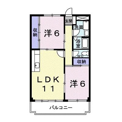 アーバンＫ・Ｆ 405【管理NO：1-003682701-04050】 ★家具家電は申し込み後に搬入しますの外観画像