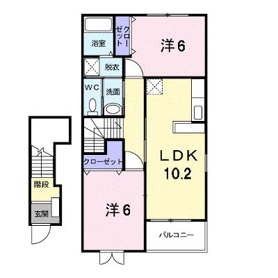 グレイスヴィラ 204【管理NO：1-013128601-02040】 ★家具家電は申し込み後に搬入しますの外観画像