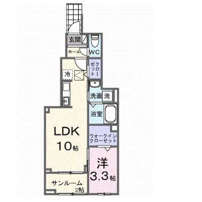 フィデールブリーゼ 104【管理NO：1-028592101-01040】 ★家具家電は申し込み後に搬入します 2026年10月上旬入居可能の外観画像