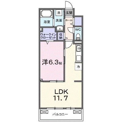 ヒカルサ熊谷久下ウエスト 302【管理NO：1-028512201-03020】 ★家具家電は申し込み後に搬入します 2026年10月上旬入居可能の外観画像