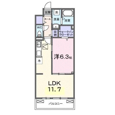 ヒカルサ熊谷久下ウエスト 103【管理NO：1-028512201-01030】 ★家具家電は申し込み後に搬入します 2026年10月上旬入居可能の外観画像