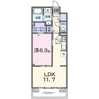 ヒカルサ熊谷久下ウエスト 102【管理NO：1-028512201-01020】 ★家具家電は申し込み後に搬入します 2026年10月上旬入居可能の外観画像