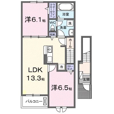 ベル　ヴィラージュ　Ａ 202【管理NO：1-028462401-02020】 ★家具家電は申し込み後に搬入します 2026年09月上旬入居可能の外観画像