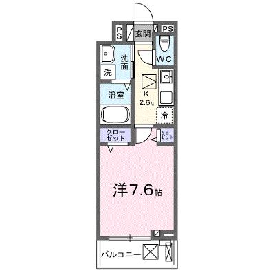 ヒカルサ熊谷サウス 103【管理NO：1-028423201-01030】 ★家具家電は申し込み後に搬入します★の外観画像