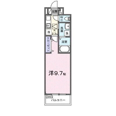 ヒカルサ熊谷サウス 102【管理NO：1-028423201-01020】 ★家具家電は申し込み後に搬入します★の外観画像