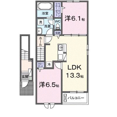 コーチェ 204【管理NO：1-028308901-02040】 ★家具家電は申し込み後に搬入しますの外観画像